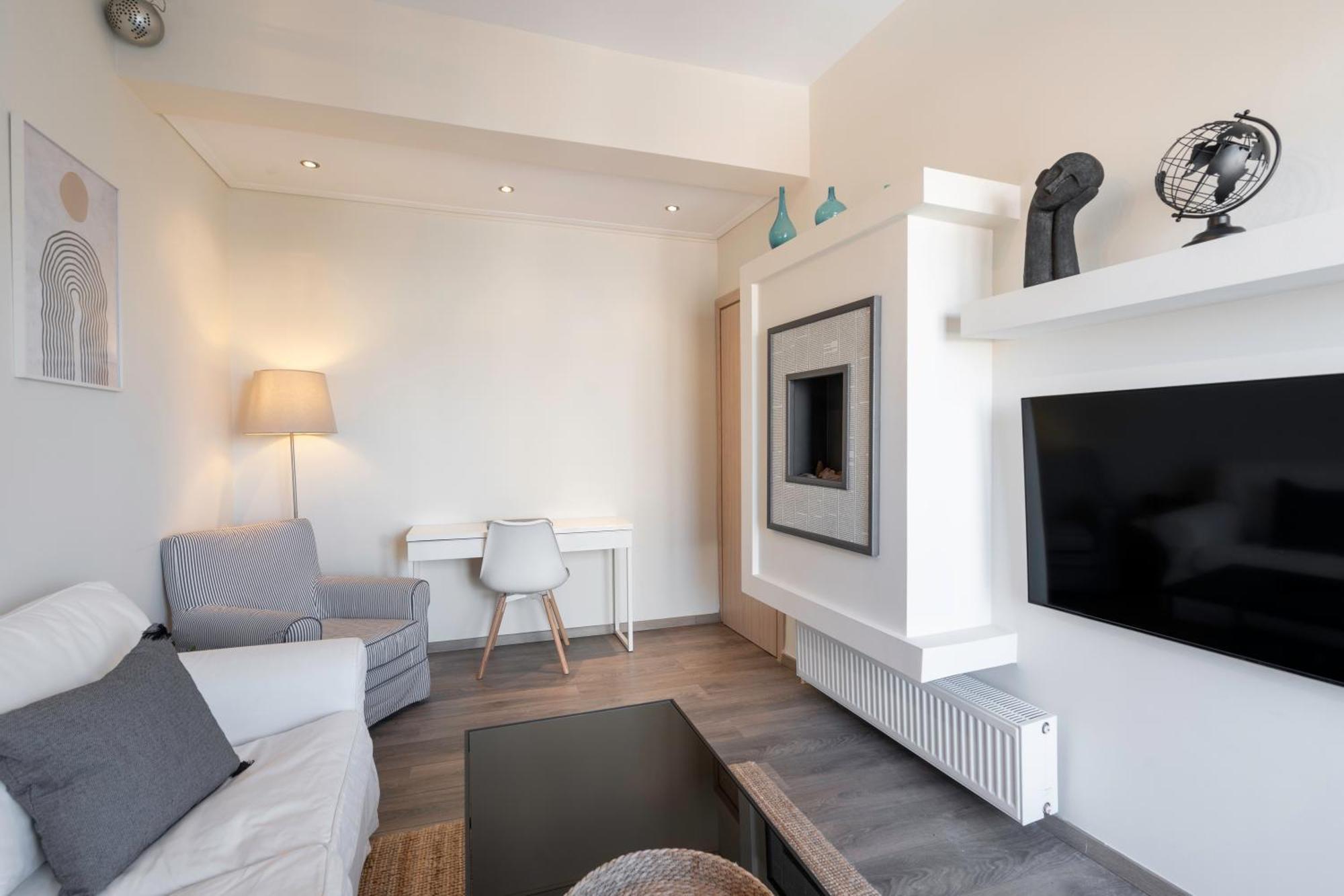 City Oasis: Newly Renovated 2Br Apt In City Center Athene Buitenkant foto